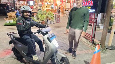 Komunitas Honda CBR250RR Malang Jajal Honda EM1 e: