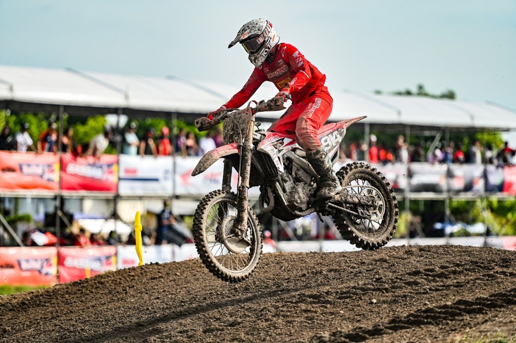 Crosser Binaan Astra Honda Raih Poin Perdana di MXGP&nbsp;Lombok