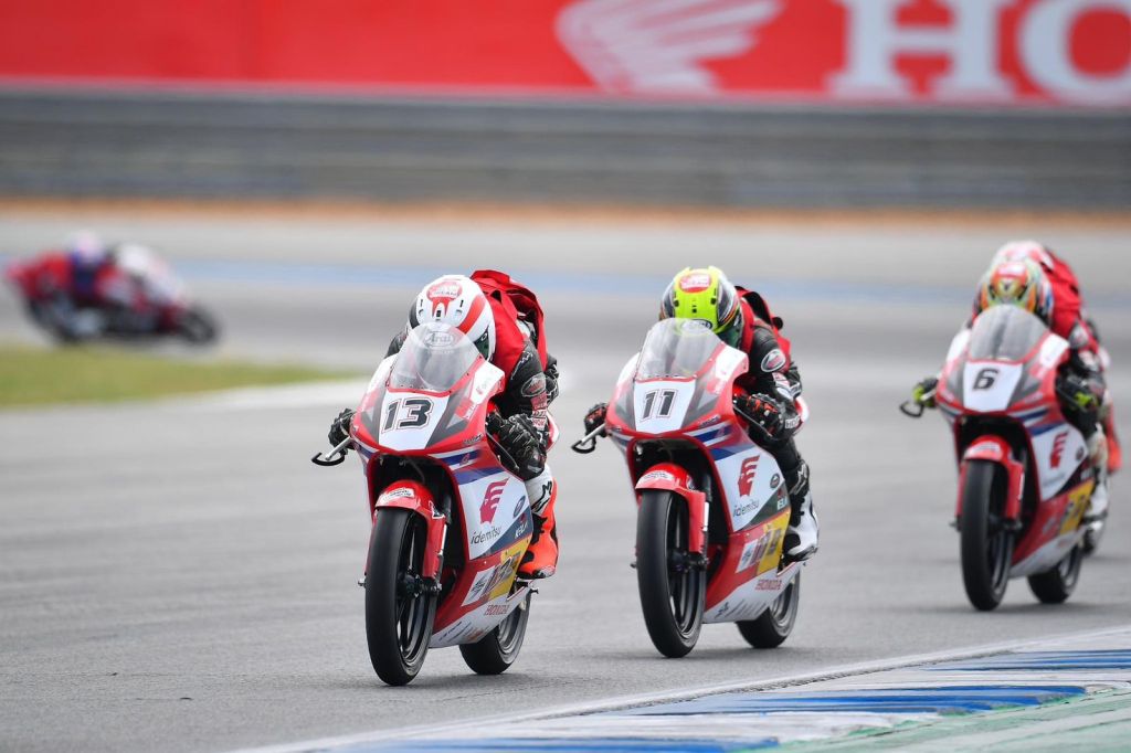 Pebalap Astra Honda Cetak Podium Perdana di Thailand Talent Cup&nbsp;2024.